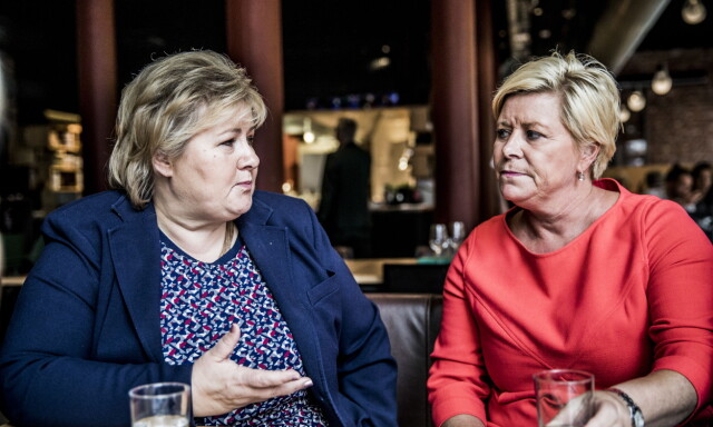 Frp sier ja til forhandlinger med KrF. Siv Jensen stiller med knalltøff kravliste til Ropstad